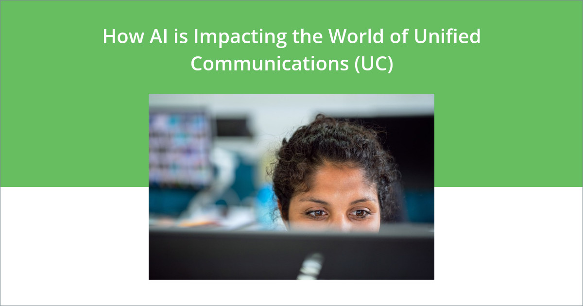 AI's impact on UC engineer managing a UC environment